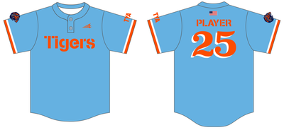 TYA Tigers Custom NanoDri Baseball Jersey #J3I