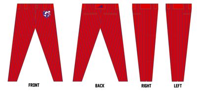 Arkansas Chosen Few Custom Athletic Fit Baseball Pant #BP133