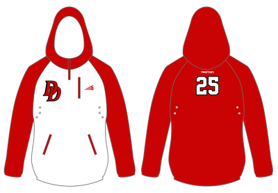 Clinton Dirt Devils Softball Custom Gladiator Hoodie #GH1