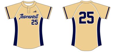 Thornwell Charter School Custom NanoDri Softball Jersey #J6C
