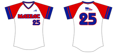 Massac County Softball Custom HexaFlex Softball Jersey #J7