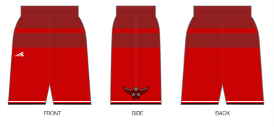 Hazelwood Owls Custom HexaFlex Basketball Shorts #BS1