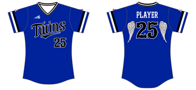 Twins (Bates) Custom NanoDri Softball Jersey #J4C