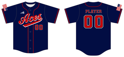 Loudoun Aces Custom Pro Premier Baseball Jersey #J9