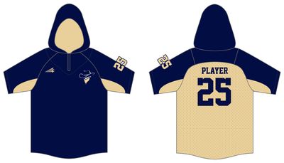 Bison Outlaws Custom Batting Practice Jacket #BPJ1