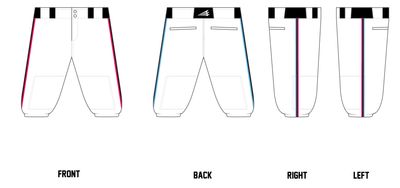 Loudoun Aces Custom Knicer Baseball Pant #BP11