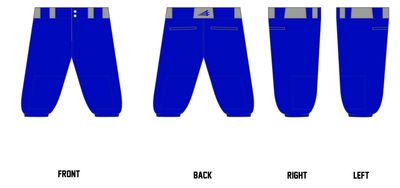 Burrell Bucs Custom Knicker Baseball Pant #BP1