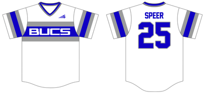 Burrell Bucs Custom HexaFlex Baseball Jersey #J1B