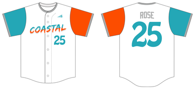 Big League Wiffle Ball Custom HexaFlex Baseball Jersey #J6