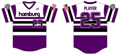 Hamburg Dawgs Custom HexaFlex Baseball Jersey #J2E