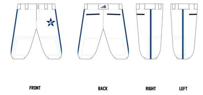 KC Kryptonite Custom Knicker Baseball Pant #BP10