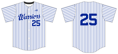 Weatherford Warriors Custom HexaFlex Baseball Jersey #J1B