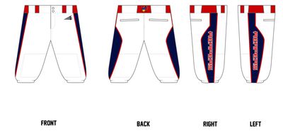 Carolina Reapers Custom Knicker Baseball Pant #BP1E