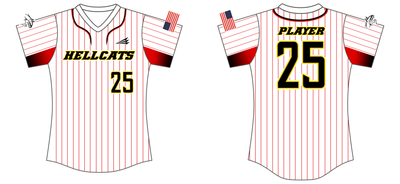 Alabama Hellcats Custom HexaFlex Softball Jersey #J1B