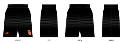 Georgetown Mavericks Custom Revolution Pocket Shorts #RV1B