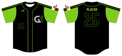 G1 Baseball Custom HexaFlex Baseball Jersey #J10B