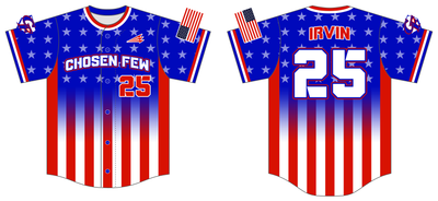 Arkansas Chosen Few Custom HexaFlex Baseball Jersey #J1