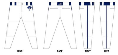 Bison Outlaws Custom Athletic Baseball Pant #BP1