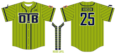 OTB Baseball Custom NanoDri Baseball Jersey #J17