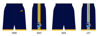 Bold City Bandits Custom Revolution Pocket Shorts #RV2C