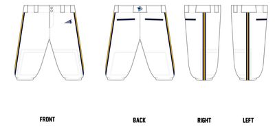 Bold City Bandits Custom Knicker Baseball Pants #BP10B