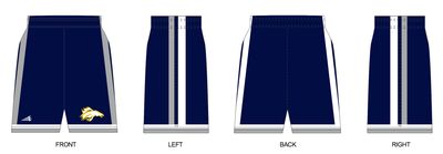 Bolingbrook Rampage Custom Revolution Pocket Shorts #RV1