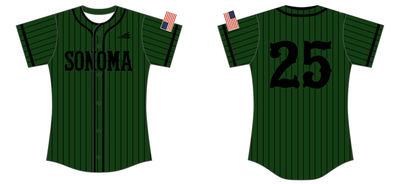 Sonoma Valley HS Custom HexaFlex Softball Jersey #J1B