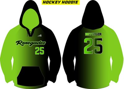 Mid Michigan Renegades Custom Hockey Hoodie #VHX