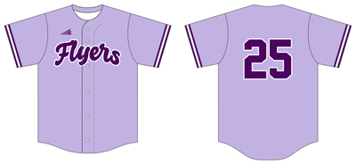 Lapoynor Flyers Custom NanoDri Baseball Jersey #J6C