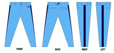 Arlington Arsenal (James) Custom ProFit Baseball Pant #BP3I