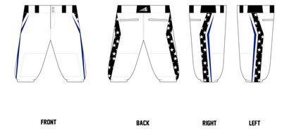 Trinity Titans Custom Knicker Baseball Pant #BP1E