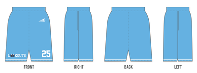 Las Vegas Lookouts Custom Revolution Pocket Shorts #RV1