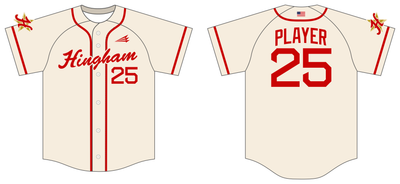 Hingham Baseball Custom Nanodri Baseball Jersey #J13B