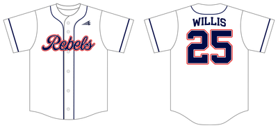 EDH Rebels Custom HexaFlex Baseball Jersey #J4