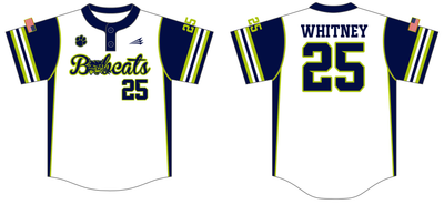 Bobcats (Whitney) Custom NanoDri Baseball Jersey #J5C