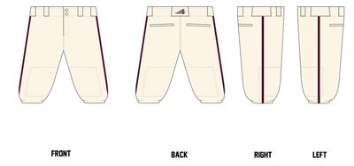 Ohio Hitmen Custom Knicker Baseball Pant #BP10D