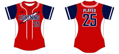 Amherst Lightning Custom Hexaflex Softball Jersey #J23B