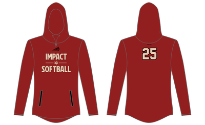 Impact Softball (Giangrand) Custom QuadFlex Hoodie #QF1B
