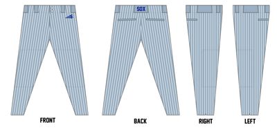 Kentuckiana Blue Sox Custom Long Relaxed Baseball Pant #BP20