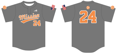 Mission Baseball Custom Nanodri Baseball Jersey #J26B
