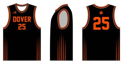 Dover Tigers Custom HexaFlex Basketball Jersey #J1D