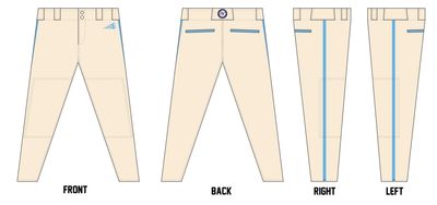 St. Clair Diamond Kings Custom ProFit Baseball Pant #BP1D
