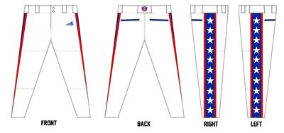 Americans Baseball Club Custom ProFit Baseball Pant #BP13b