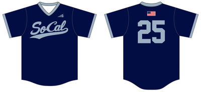 SoCal Wolfpack Custom NanoDri Baseball Jersey #J3C