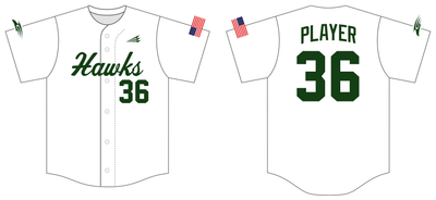 Hawks (Ogle) Custom HexaFlex Baseball Jersey #J5D