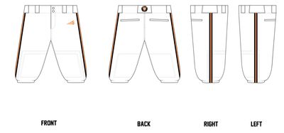 Mission Baseball Custom Knicker Baseball Pants #BP3C