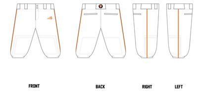 Mission Baseball Custom Knicker Baseball Pants #BP4C