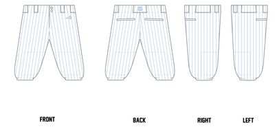 SoCal Wolfpack Custom Knicker Baseball Pant #BP6BK