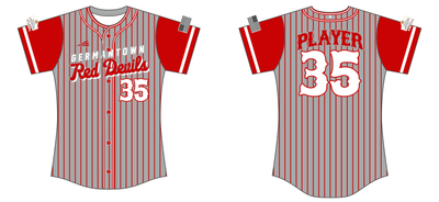 Germantown Red Devils Custom HexaFlex Softball Jersey #J1C