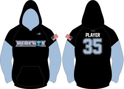 Blue Sox Custom Vulcan Hoodie #VH3